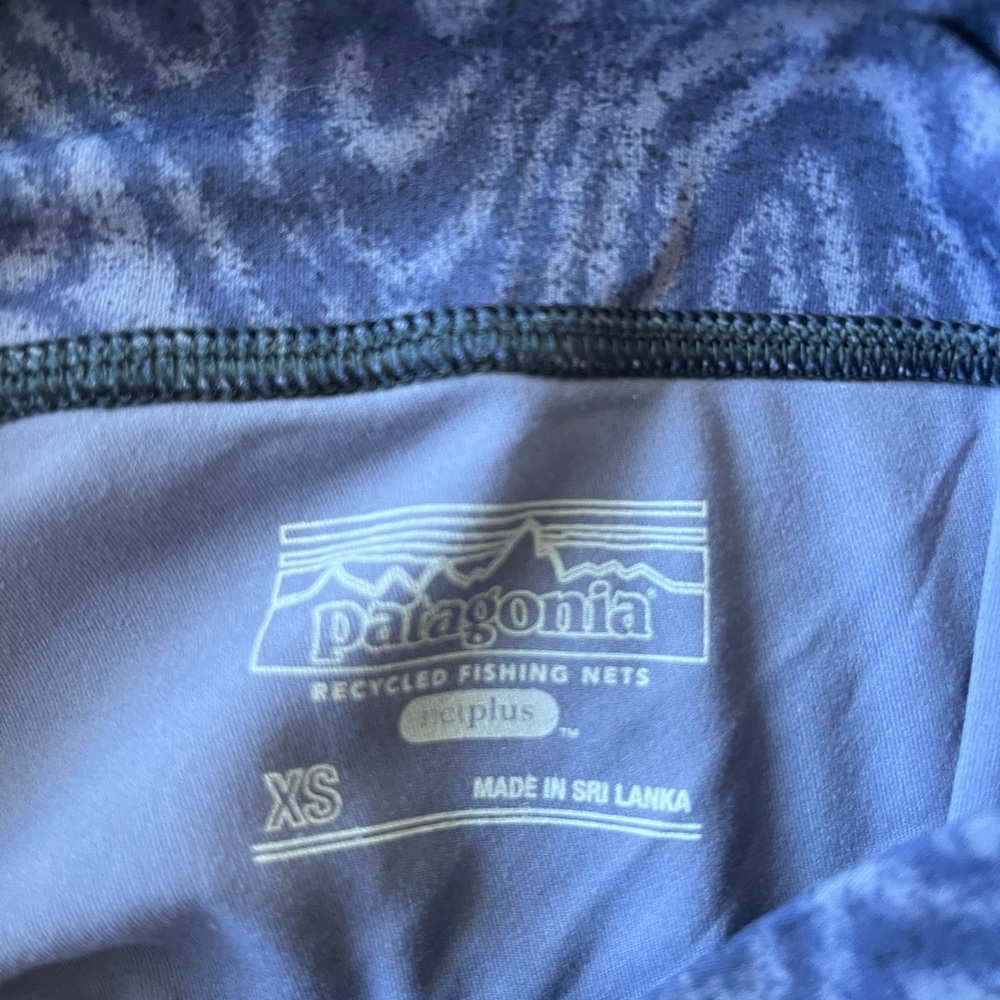 Patagonia Navy Recycled Material Shirt